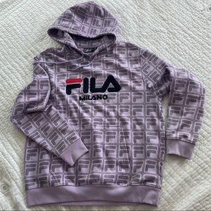 LIMITED EDITION FILA MILANO SWEATSHIRT HOOLDY
